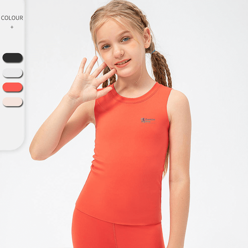 Breathable Running Dance Yoga Tops for Girls