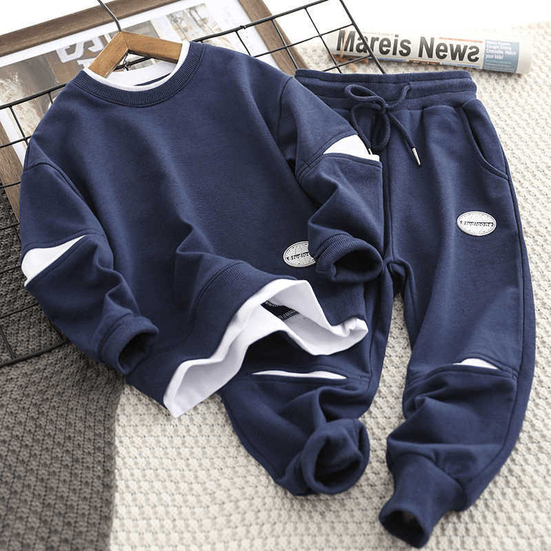 Casual Hoodies Sweatpants 2 Pieces Jogger Gym Set